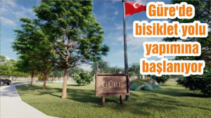 Güre'de bisiklet yolu yapımına başlanıyor