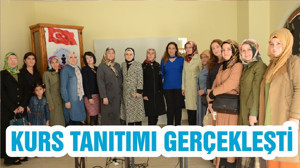 KURS TANITIMI GERÇEKLEŞTİ