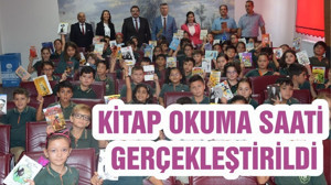 KİTAP OKUMA SAATİ GERÇEKLEŞTİRİLDİ