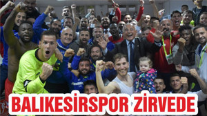 BALIKESİRSPOR ZİRVEDE Balıkesirspor: 3- Boluspor: 2