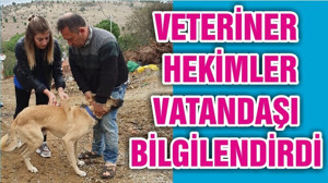 VETERİNER HEKİMLER VATANDAŞI BİLGİLENDİRDİ