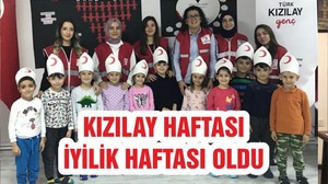 KIZILAY HAFTASI İYİLİK HAFTASI OLDU