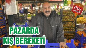 PAZARDA KIŞ BEREKETİ