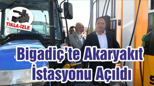 Bigadiç’te Akaryakıt İstasyonu Açıldı