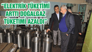 “ELEKTRİK TÜKETİMİ ARTTI DOĞALGAZ TÜKETİMİ AZALDI”