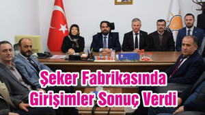 Şeker Fabrikasında Girişimler Sonuç Verdi