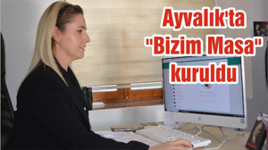 Ayvalık'ta "Bizim Masa" kuruldu