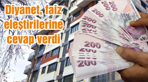 Diyanet, faiz eleştirilerine cevap verdi