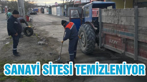 SANAYİ SİTESİ TEMİZLENİYOR