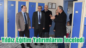 Yıldız Eğitim Yatırımlarını İnceledi