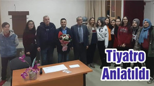 Tiyatro Anlatıldı
