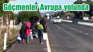 Göçmenler Avrupa yolunda
