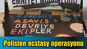 Polisten ecstasy operasyonu