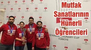 Mutfak Sanatlarının Hünerli Öğrencileri