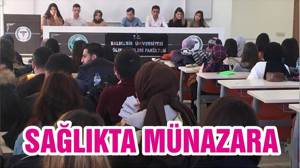 SAĞLIKTA MÜNAZARA