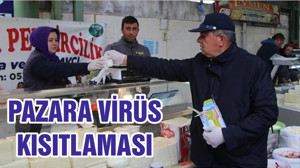 PAZARA VİRÜS KISITLAMASI
