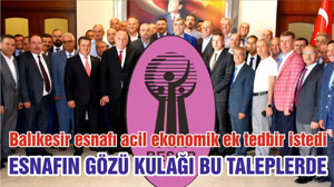 ESNAFIN GÖZÜ KULAĞI BU TALEPLERDE