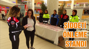 ŞİDDETİ ÖNLEME STANDI