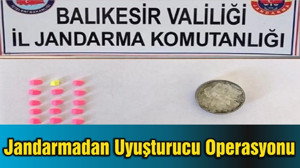 Jandarmadan Uyuşturucu Operasyonu