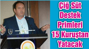 Çiğ Süt Destek Primleri 15 Kuruştan Yatacak
