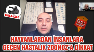 HAYVANLARDAN İNSANLARA GEÇEN HASTALIK ZOONOZ’A DİKKAT