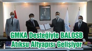 GMKA Desteğiyle BALOSB Atıksu Altyapısı Gelişiyor