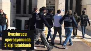 Balıkesir'de uyuşturucu operasyonunda 5 kişi tutuklandı