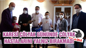 KARESİ ÇÖLYAK GÜNÜNDE ÇÖLYAK HASTALARINI YALNIZ BIRAKMADI