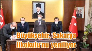 Büyükşehir, Sakarya İlkokulu'nu yeniliyor