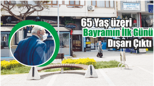 Yaşlılar Bayram gününü sokakta geçirdi