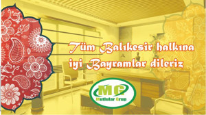Mutlular Grup'tan Bayram mesajı