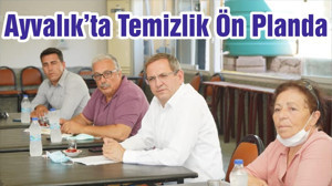 Ayvalık’ta Temizlik Ön Planda