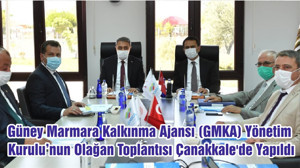 Güney Marmara Kalkınma Ajansı (GMKA) Yönetim Kurulu’nun Olağan Toplantısı Çanakkale'de Yapıldı