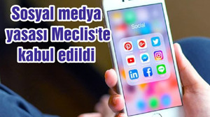 Sosyal medya yasası Meclis'te kabul edildi