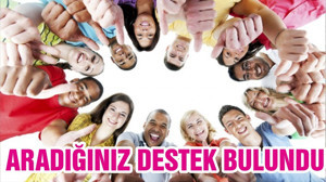ARADIĞINIZ DESTEK BULUNDU