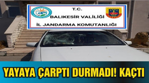 YAYAYA ÇARPTI DURMADI !KAÇTI