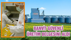 BANVİT GÜVENLİ ÜRETİM BELGESİNİ ALDI