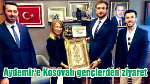 Aydemir'e Kosovalı gençlerden ziyaret