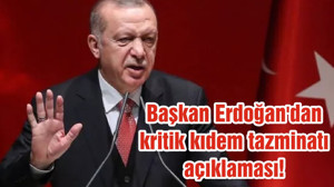 Başkan Erdoğan'dan kritik kıdem tazminatı açıklaması!