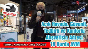 Açık Havada, Güvenli, Tedbirli ve Konforlu Alışverişin Adresi 10 Burda AVM
