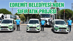 EDREMİT BELEDİYESİ’NDEN SIFIR ATIK PROJESİ