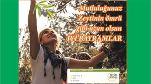 Nermin Hanım iyi bayramlar diler..
