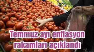 Temmuz ayı enflasyon rakamları açıklandı