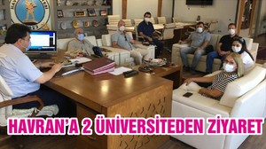 HAVRAN’A 2 ÜNİVERSİTEDEN ZİYARET