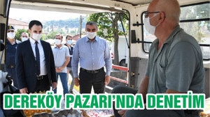 DEREKÖY PAZARI’NDA DENETİM