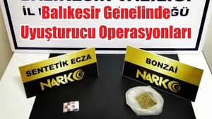 Balıkesir Genelinde Uyuşturucu Operasyonları
