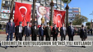 EDREMİT’İN KURTULUŞUNUN 98’İNCİ YILI KUTLANDI