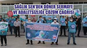 SAĞLIK SEN’DEN DÖNER SERMAYE VE ADALETSİZLİĞE ÇÖZÜM ÇAĞRISI