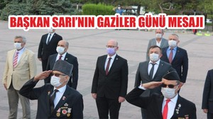 BAŞKAN SARI’NIN 19 EYLÜL GAZİLER GÜNÜ MESAJI