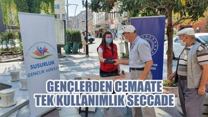 GENÇLERDEN CEMAATE TEK KULLANIMLIK SECCADE